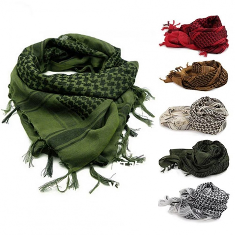 Bandana Cotton - 1/2/3/6pcs Cotton Men Shawl Arab Scarf