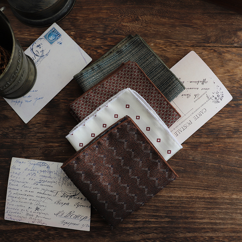 23cm New Luxury Spring Men's P - Pocket Square Set 评论和价格