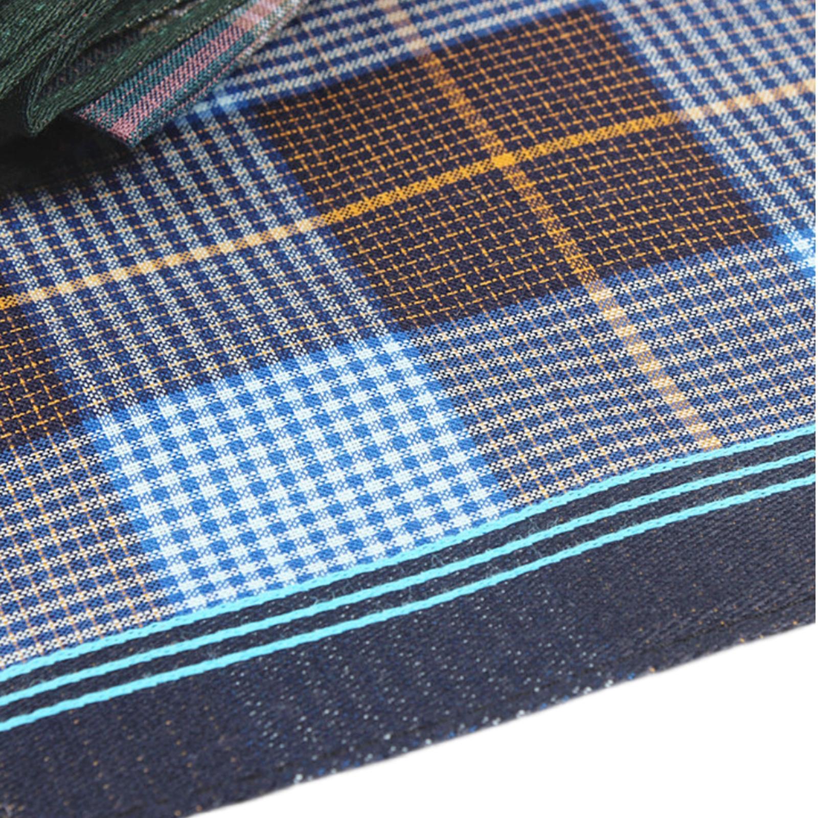 6Pcs Pocket Square Hankies, Un - Handkerchief Cotton Men 评论和价格
