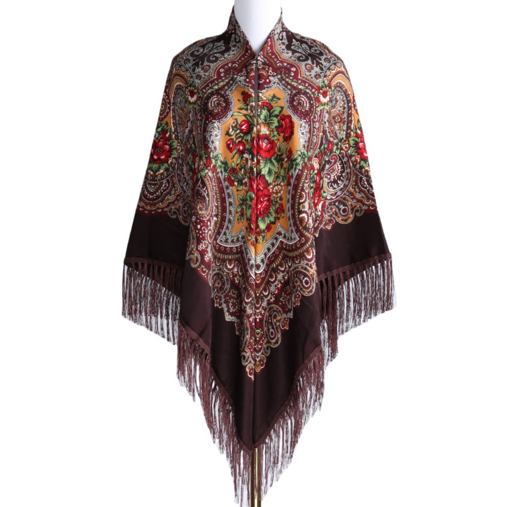 Vintage Style 160x160cm Square - Bandana Cotton 评论和价格