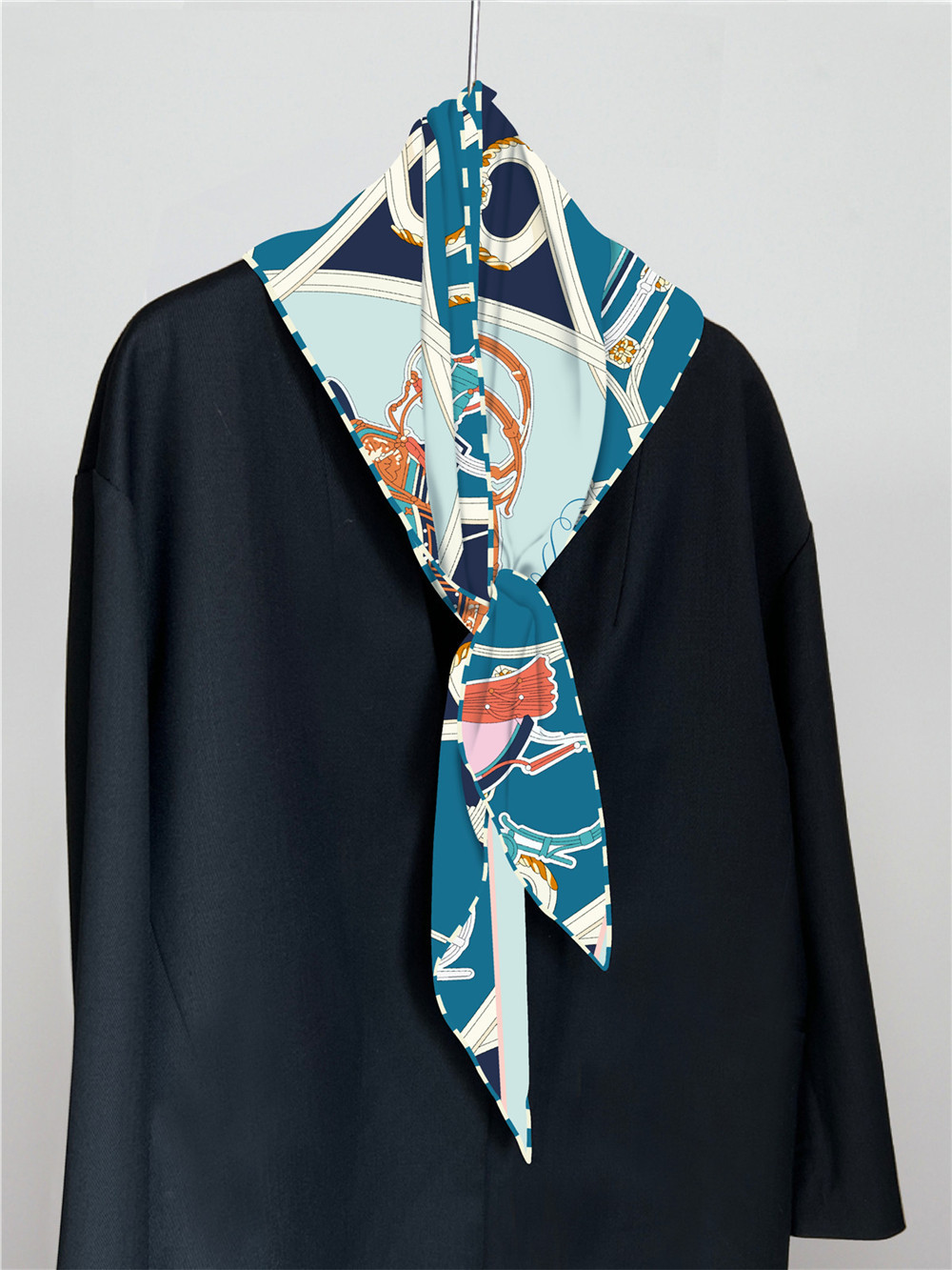 Triangle Shawls Silk Scarf Wom - Pashmina Wrap Large 评论和价格