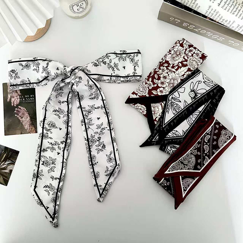 Luxury Fashion Woman Skinny Si - Silk Neck Scarf 评论和价格