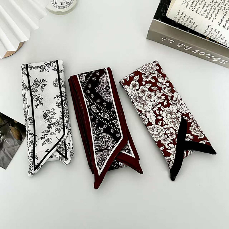 Luxury Fashion Woman Skinny Si - Silk Neck Scarf 评论和价格