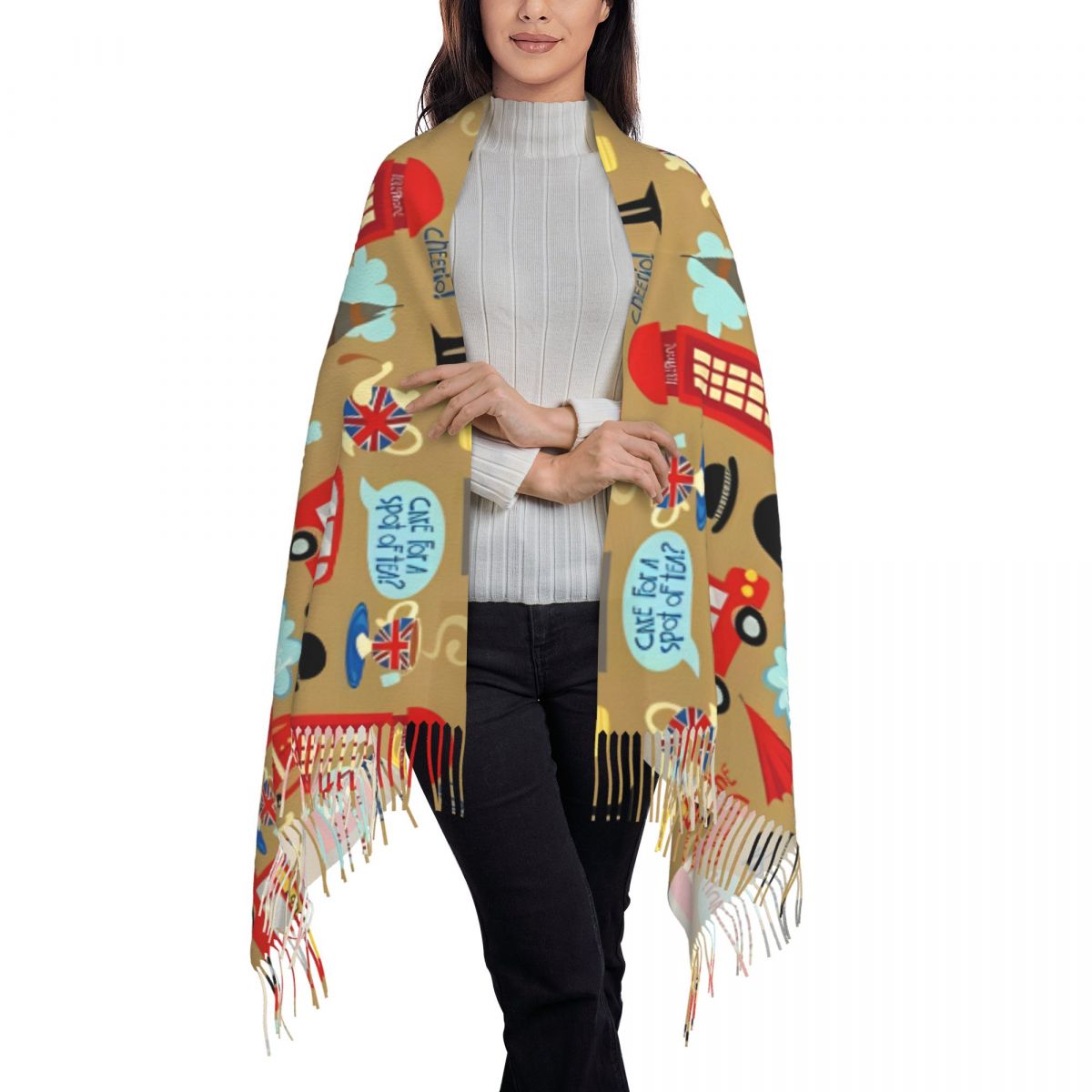 Enchanted London Scarf for Wom - Pashmina Wrap Large 评论和价格