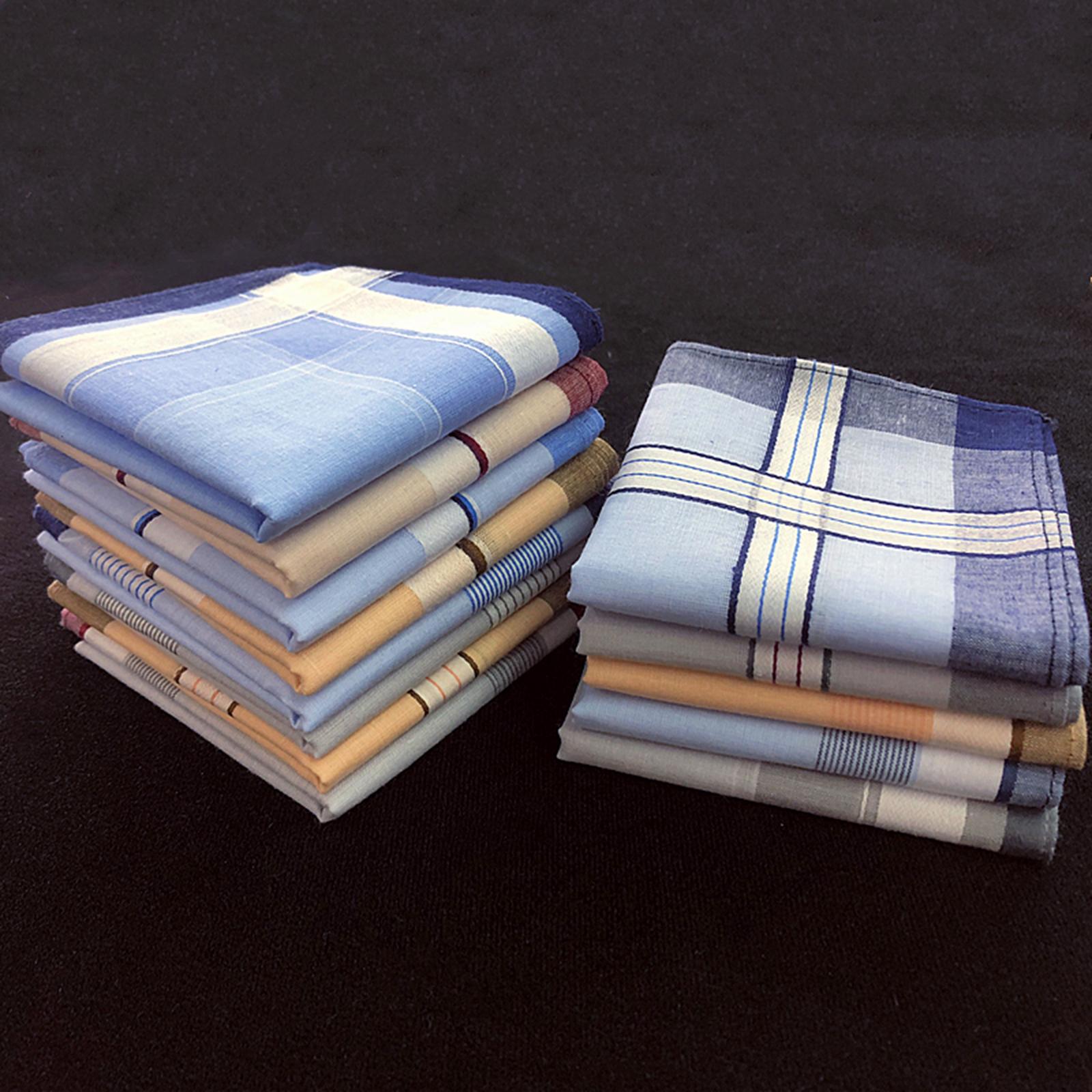Cotton Men Handkerchiefs 16inc - Handkerchief Cotton Men 评论和价格